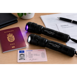 DocuTech WF Inspektionslygtes�t � UV 365 nm og hvidt lys
