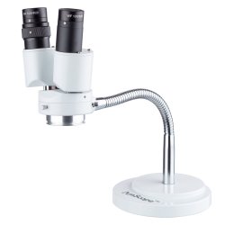AmScope SE508 binokul�rt stereomikroskop med fleksibel svanehalsstander (8x)