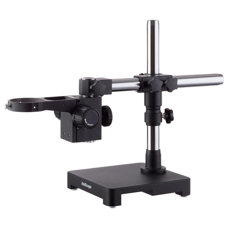 AmScope Enkeltarms Bomstander til Stereomikroskoper (76 mm)