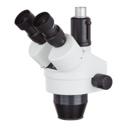 AmScope SM-4 Simul-Focal Trinokul�rt Zoom Stereomikroskop 7x-45x med Dobbeltarms Bomstander
