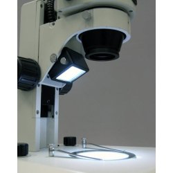 AmScope bordstander til stereomikroskop med LED-overlys og LED-underlys