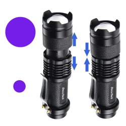 DocuTech Mini Zoom UV Lygte (365 nm)