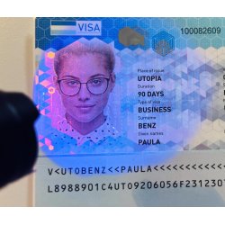 DocuTech Mini Zoom UV Lygte (365 nm)