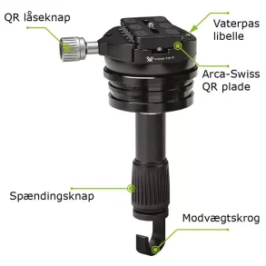 Vortex Radian nivelleringshoved (20 kg)