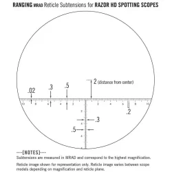 Vortex Razor HD 22x85 R/T okular med sigtemiddel (MRAD)